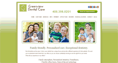 Desktop Screenshot of greenviewdentalcare.com